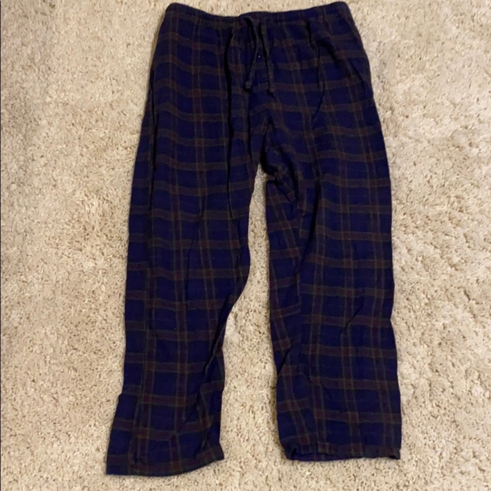 Plaid pajama pants